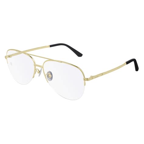 cartier aviator glasses|cartier occhiali da vista.